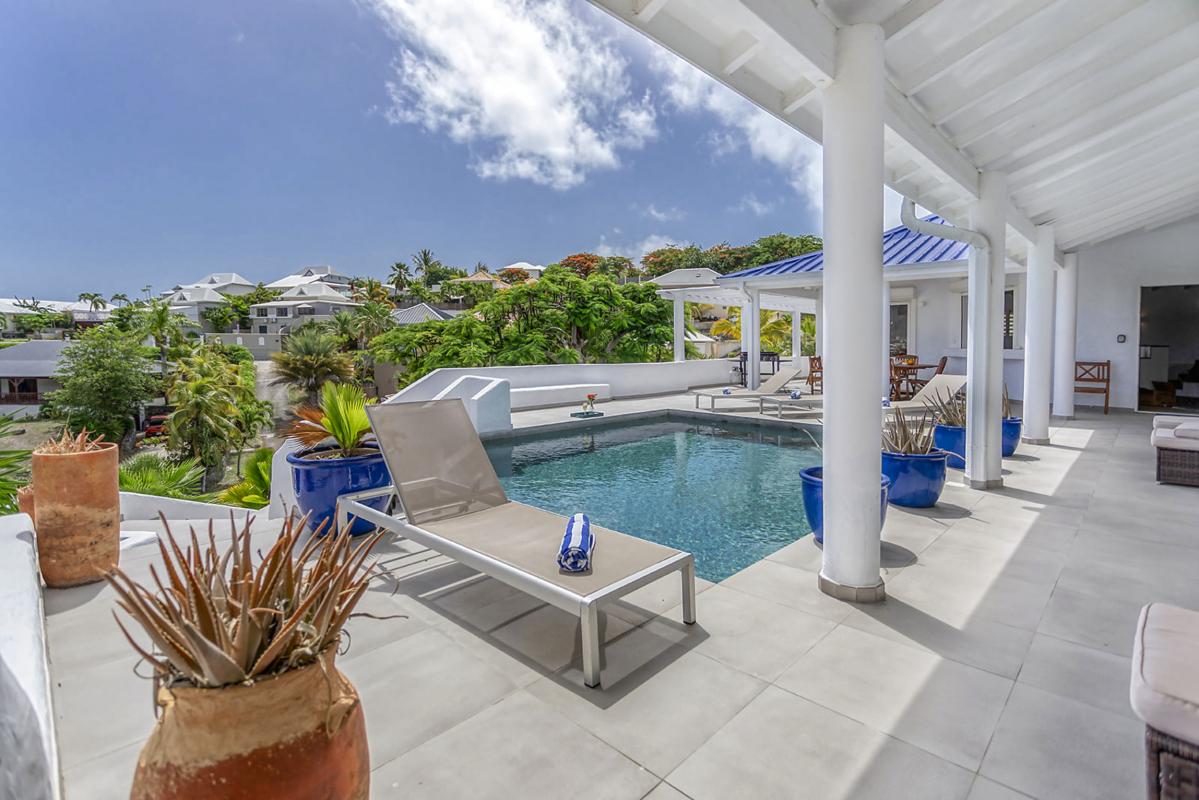 Location Villa Baie Orientale Saint Martin_ Piscine - 4